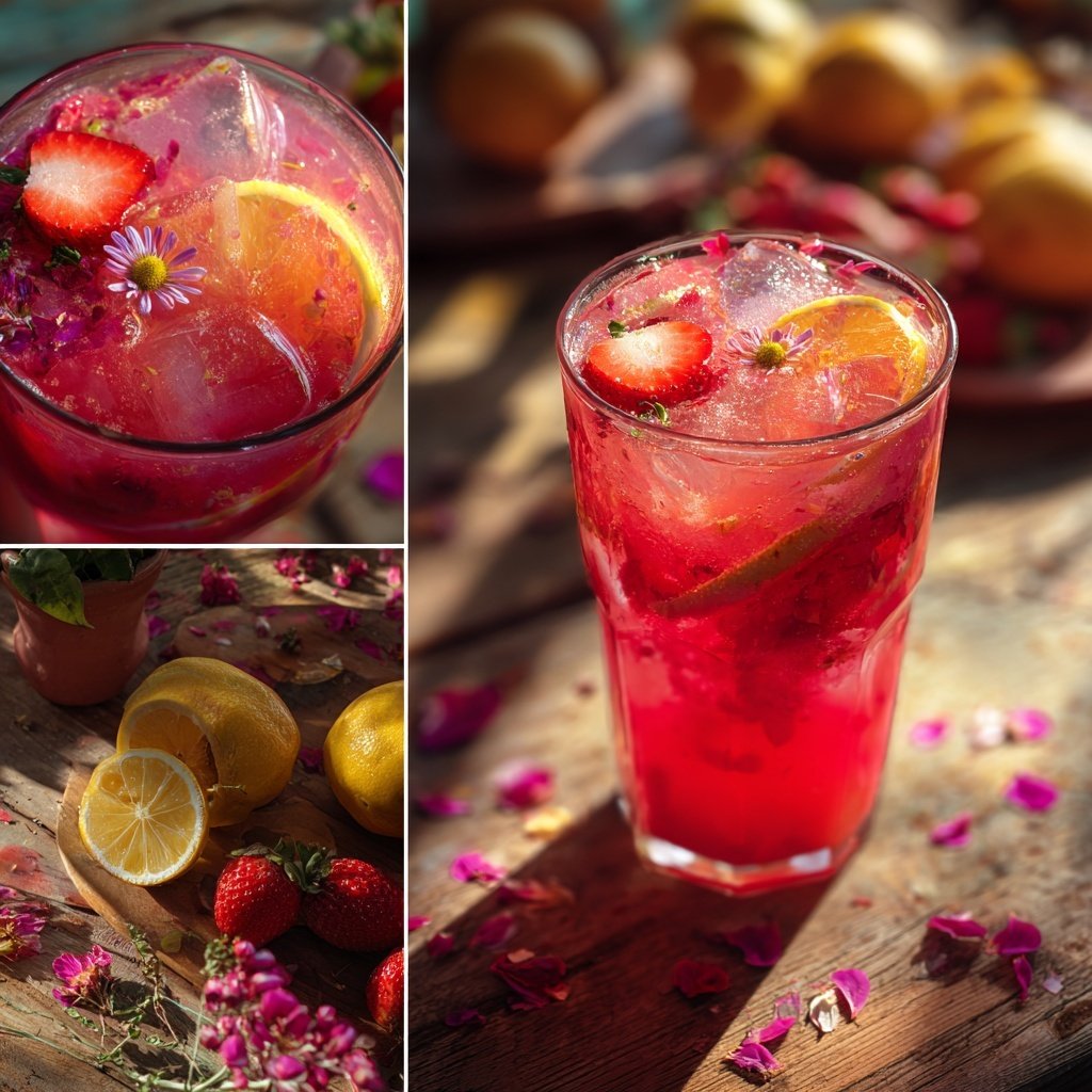 Strawberry Lemonade Spring Refresher