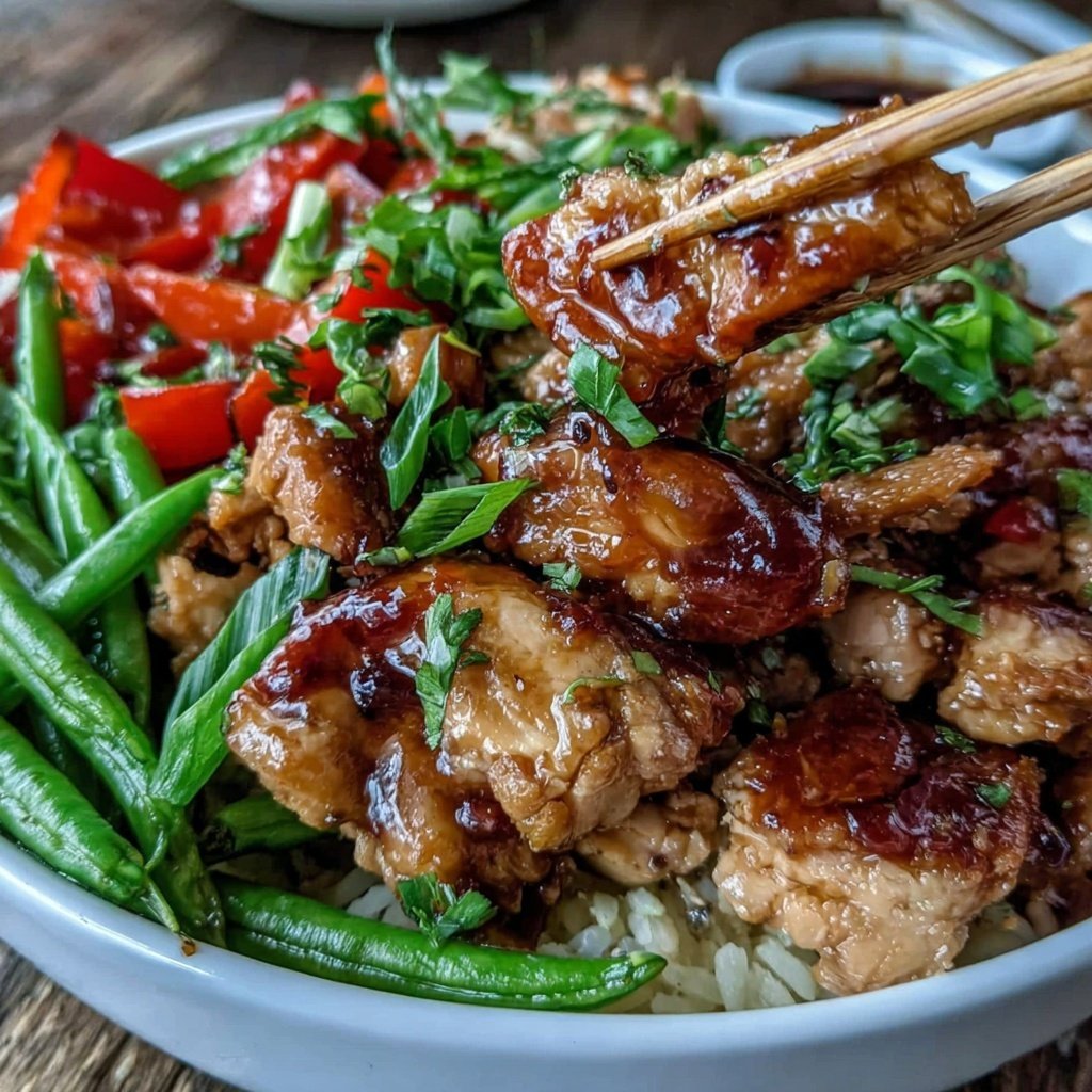 Healthy Teriyaki Chicken Bowl