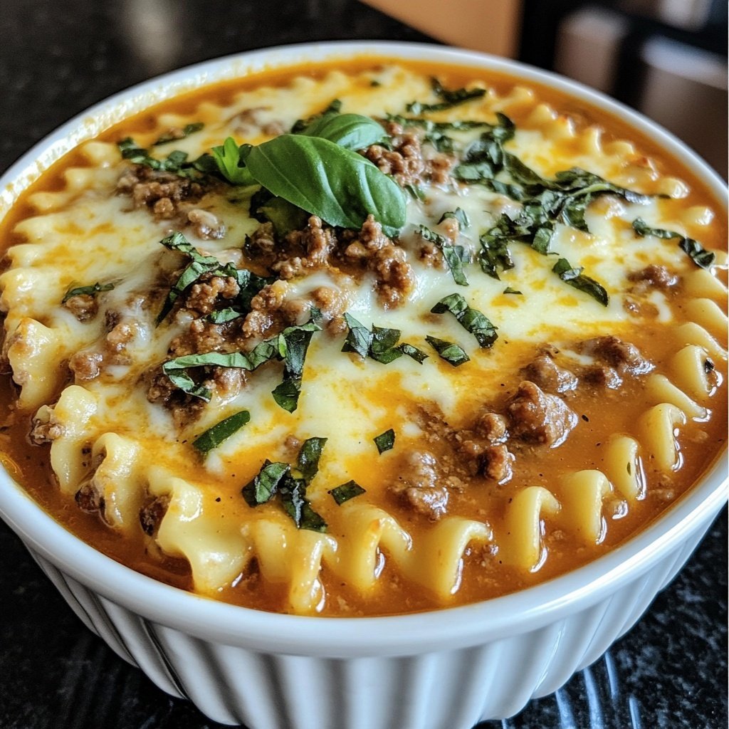 Creamy Lasagna Soup