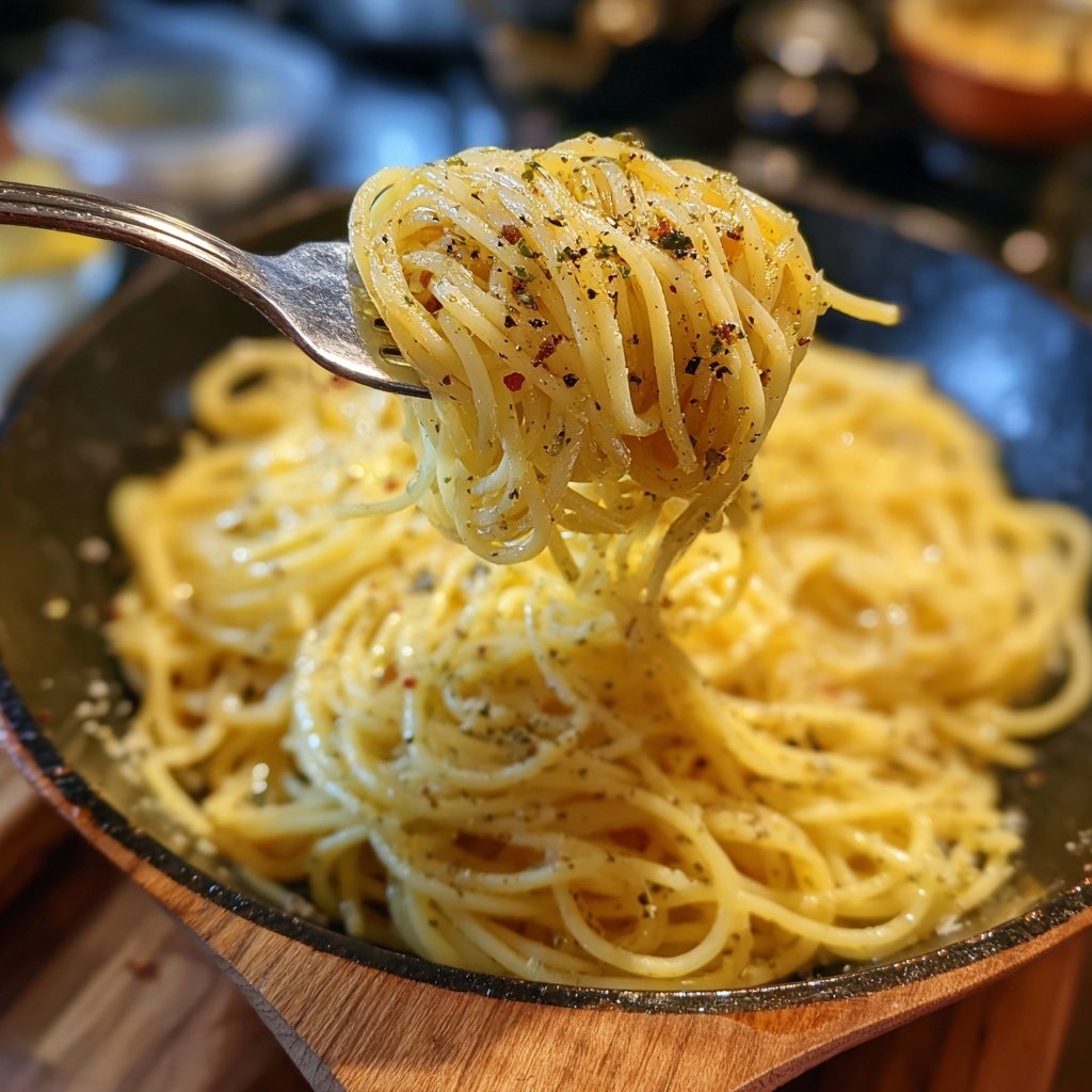 Quick Easy Pasta With Garlic And Olive Oil