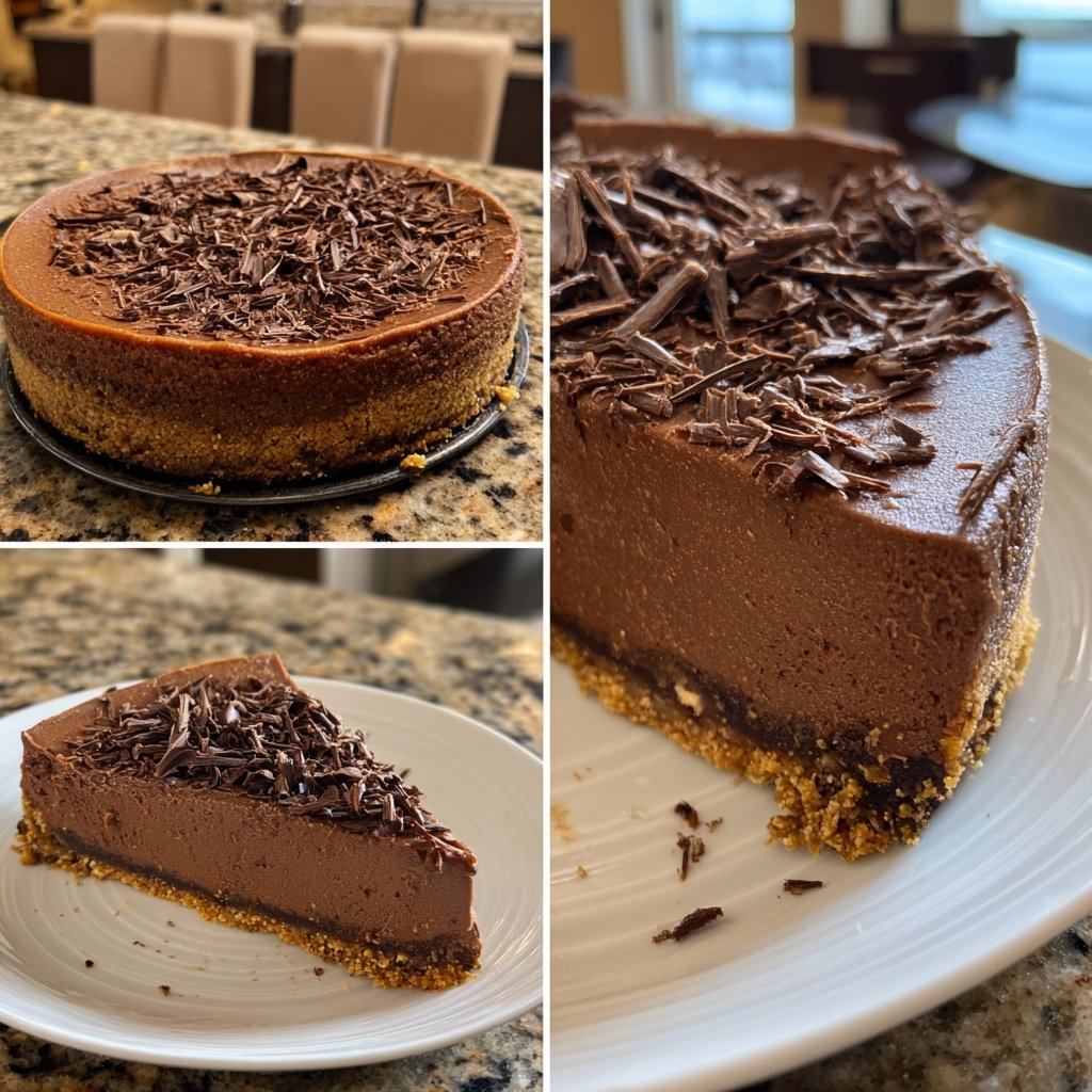 Chocolate Ricotta Cheesecake